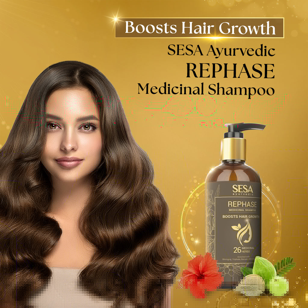 Ayurvedic Rephase Medicinal Shampoo - 300ml