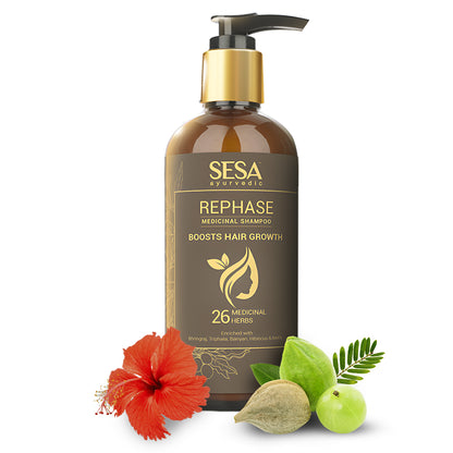 Ayurvedic Rephase Medicinal Shampoo - 300ml